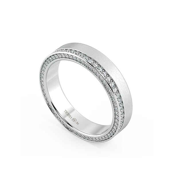 Modern Wedding Band Set NCC2033 4